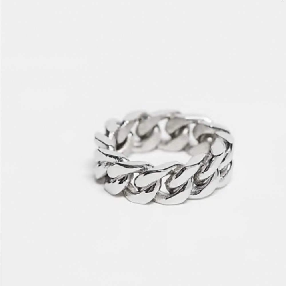 Silver Chain Ring